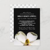 美しいマグノリアの告別式 出欠カード (正面/裏面)