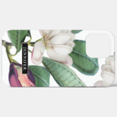 美しいマグノリアの花の植物名 Case-Mate iPhoneケース (裏面 (横))