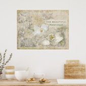 美しいマグノリアヴィンテージ ポスター (キッチン)