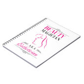 美しいマジシャンアカエステティシャン ノートブック (左側)