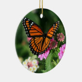 美しいマダラチョウの陶磁器のオーナメント セラミックオーナメント (右)