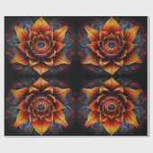 美しいマデラ仏花 ラッピングペーパー (フラット)