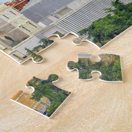 美しいマドリード,スペイン ジグソーパズル (側面)