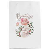 美しいママへ抱き枕 ミディアムペーパーバッグ (正面)