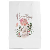 美しいママへ抱き枕 ミディアムペーパーバッグ (裏面)