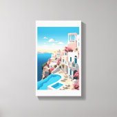 美しいマラ絵を描クチ延伸キャンバス キャンバスプリント (正面)