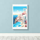 美しいマラ絵を描クチ延伸キャンバス キャンバスプリント (インサイチュ (ウッドフロア))