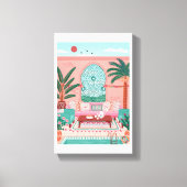 美しいマラ絵を描クチ延伸キャンバス キャンバスプリント (正面)