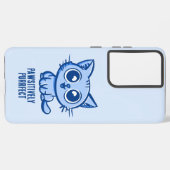 美しいマンガ子猫 SAMSUNG GALAXYケース (左側面)