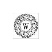 美しいマンダラファミリーモノグラム ラバースタンプ (インプリント)