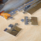 美しいマンダリンダックオンザボードウォーク ジグソーパズル (側面)