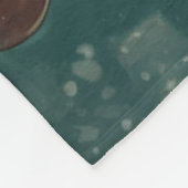 美しいマーメイドハッピーホリデーズクリスマス フリースブランケット (角)