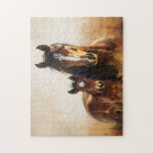 美しいマーレとフォア絵を描ル ジグソーパズル (縦)