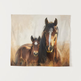 美しいマーレとフォア絵を描ル タペストリー