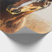 美しいマーレとフォア絵を描ル ラッピングペーパー (角)