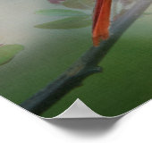 美しいミスター(鳥)ショウジョウコウカンチョウ ポスター (角)