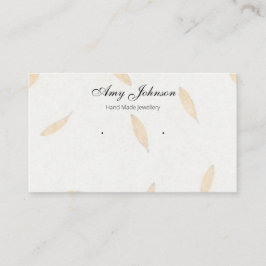 美しいミニフローラ | スタッド表示カード 名刺