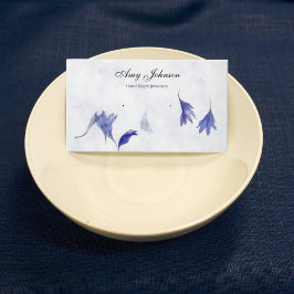 美しいミニフローラ | スタッド表示カード 名刺