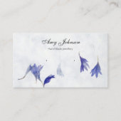 美しいミニフローラ | スタッド表示カード 名刺 (正面)