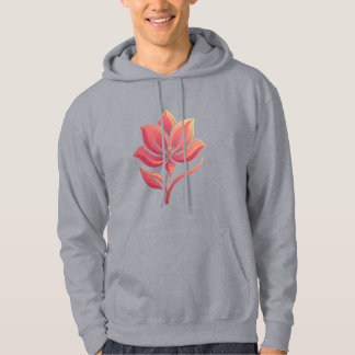 美しいミニマリスト蓮の花の美学Tシャツ パーカ