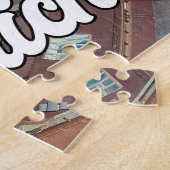 美しいミュンヘン,ドイツ ジグソーパズル (側面)