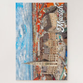 美しいミュンヘン,ドイツ ジグソーパズル (縦)