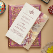 美しいムスリム結婚式招待状 招待状