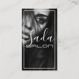 美しいメイクアップアーティストヘアサロン 名刺
