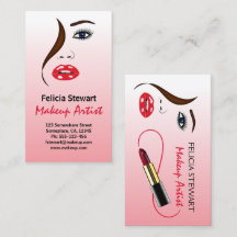 美しいメイクアップアーティストin鏡美容師