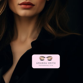 美しいメイクアップ眉毛&まつげプロフェッショナル 名札