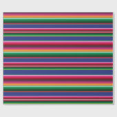 美しいメキシコのセラピー毛布パターン ラッピングペーパー (フラット)