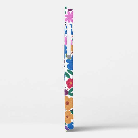 美しいメキシコのフローラケースメイトiPhoneケース Case-Mate iPhoneケース (裏面 / 左)