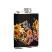 美しいメキシコ女性のスカルの頭部 フラスク (右)