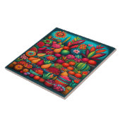 美しいメキシコ美術 タイル (側面)