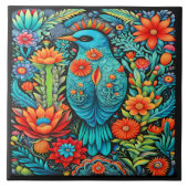 美しいメキシコ美術 タイル (正面)