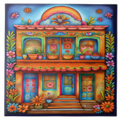 美しいメキシコ美術 タイル (正面)