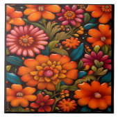 美しいメキシコ美術 タイル (正面)