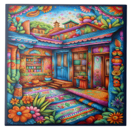 美しいメキシコ美術 タイル