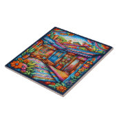 美しいメキシコ美術 タイル (側面)