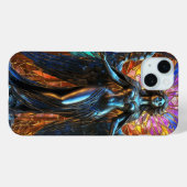 美しいメタリックエンジェル Case-Mate iPhoneケース (裏面 (横))