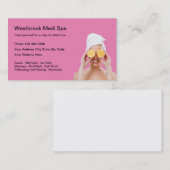 美しいメディスパ 名刺 (正面/裏面)