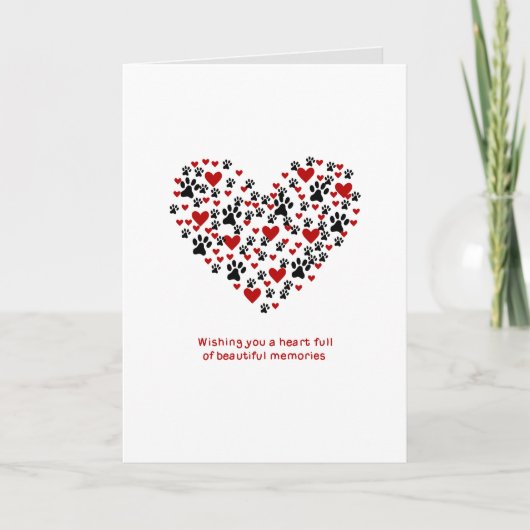 美しいメモリーカード カード (正面)