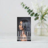 美しいメークアーティスト美容サロン 名刺 (スタンド正面)