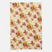 美しいメープル葉 キッチンタオル (縦)