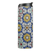 美しいモザイクのタイルの写真 タンブラー (回転左)