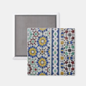 美しいモザイクのタイルの写真 マグネット (正面/裏面)