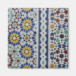 美しいモザイクのタイルの写真 マグネット