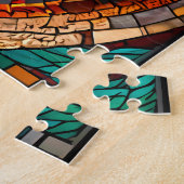 美しいモザイクアイジグソーパズル ジグソーパズル (側面)