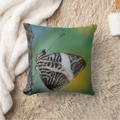 美しいモザイクゼブラバタフライ クッション (ブランケット)