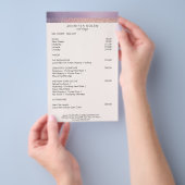 美しいモダンウェルネス チラシ (ハンドル)